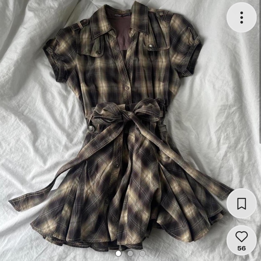 super sweet plaid dress bella swan vibes